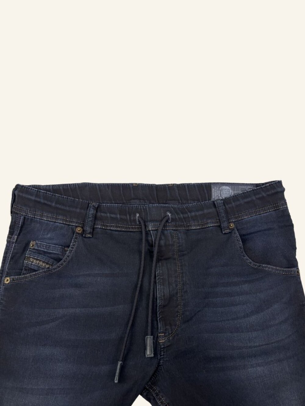 Diesel Krooley-NE Jogg Jeans W32 Dark Navy Stretch Denim - Picture 7 of 12